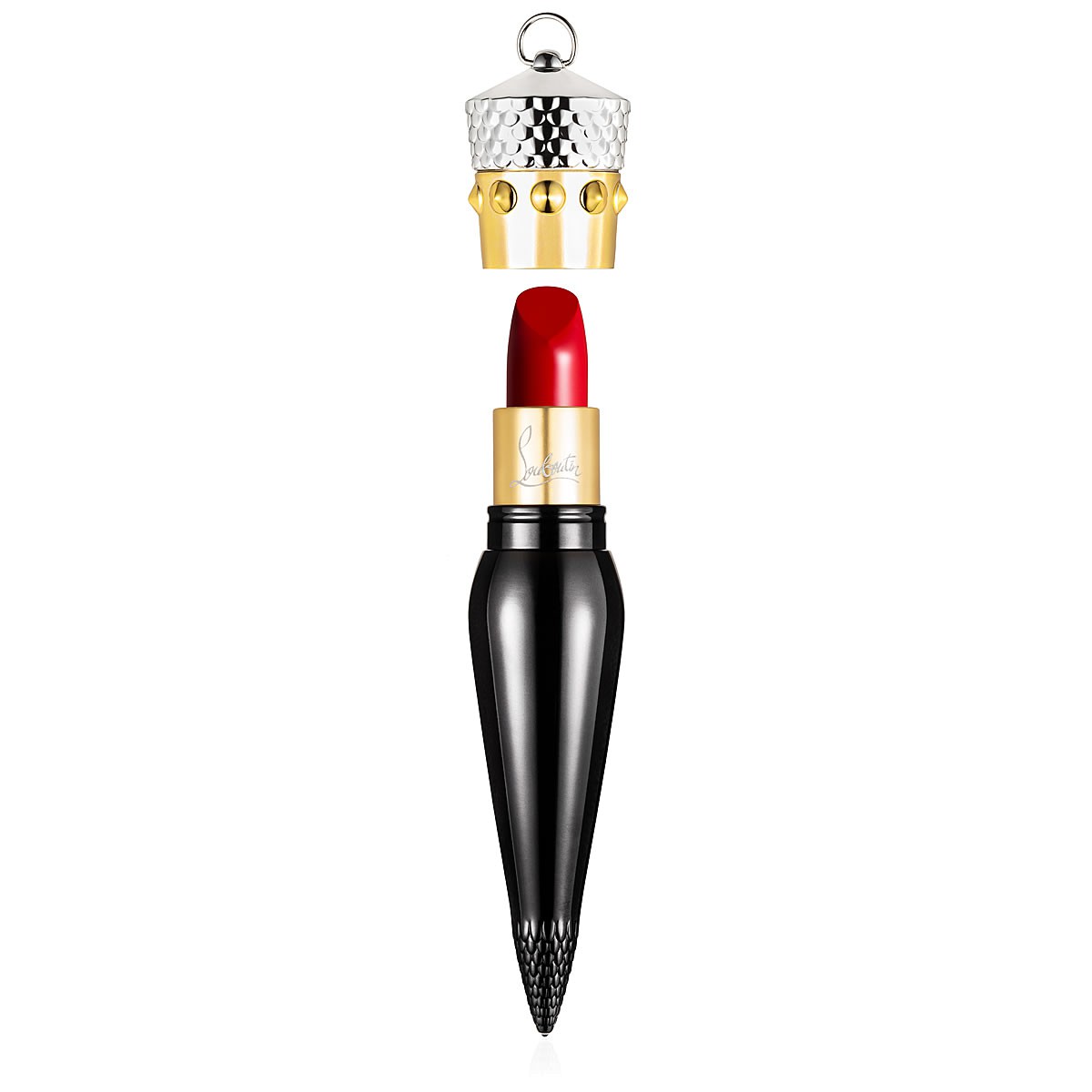 BN  CHRISTIAN LOUBOUTIN  001 ROUGE LOUBOUTIN SILKY SATIN LIP COLOUR  SAMPLE !